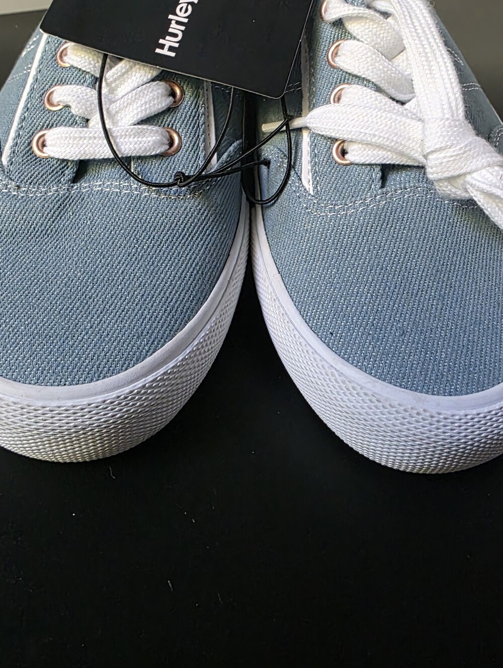 Hurley Kayo lace mule size 7.5 light blue - Picture 6 of 8